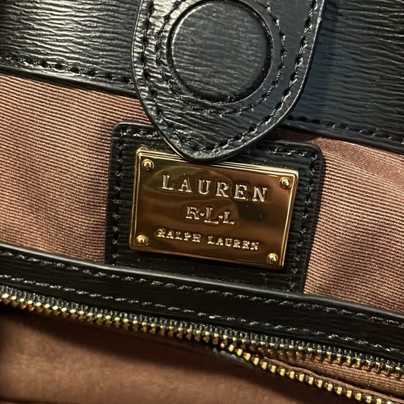 Ralph Lauren leather purse. - Picture 2 of 5